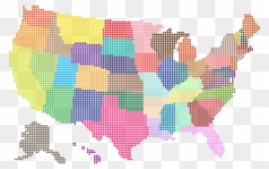 Thrillist Has Put Together A List Of The Best Things - United States Map Colored
