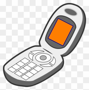Cell Phone Ringing Clipart - Non Living Things Clipart