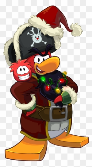 Earn Coins For Ringing Bells In The Plaza, And Earn - Club Penguin Rockhopper Santa
