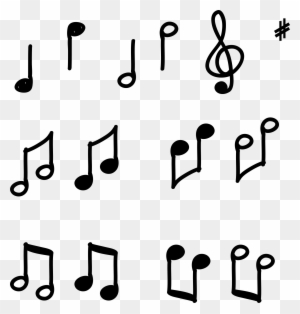 Big Image - Musical Notes Icon Png