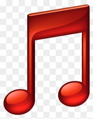 Note Red Icon Free Download As Png And Ico Formats, - Red Music Note Png