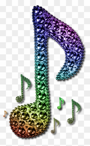 Rainbow Musical Notes Design By Jssanda On Clipart - Cool Rainbow Music Notes