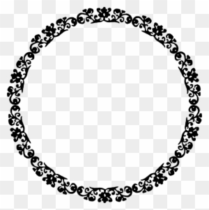 464989237 ornate circle border clip art at clker circle text box