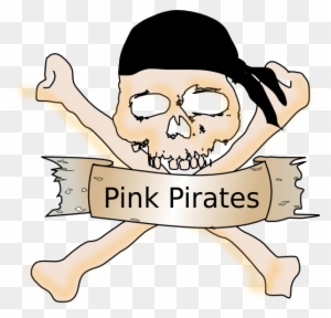Pirat Retail Clip Art At Clker - Pirates Skull And Crossbones Tile Coaster