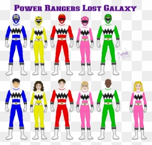 Power Rangers By Ameyal On Deviantart Power Rangers - Power Rangers Lost Galaxy All Type 1