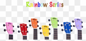 Mahalo Coloured Ukulele Rainbow Series Sieffs Music - Mahalo Rainbow Mr1 Pink Ukulele