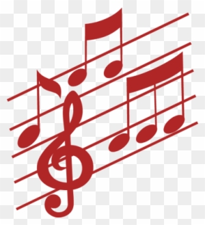 Red - Music - Notes - Clip - Art - Colorful Music Notes Icon