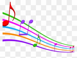 Bold Design Ideas Musical Notes Clip Art Note Happy - Colourful Music Notes Png