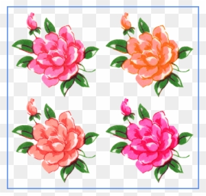 Camellia Flower Camellia Flower Clipart Incredible - Vintage Floral Clip Art