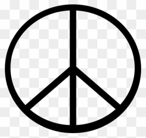 Peace Symbol Clip Art - Peace Sign Transparent Background