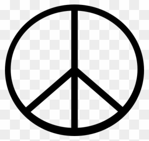 Peace Symbol Clip Art - Peace Sign Transparent Background