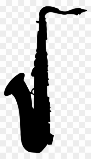 Saxophone Musical Instrument Silhouette - Saxophone Silhouette