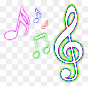 Color Music Notes Clipart Collection - Colorful Music Notes Png