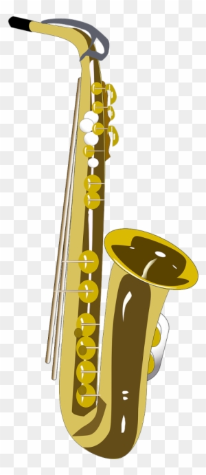 Saxophone Shower Curtain