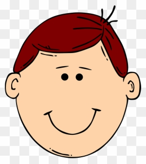 Boy Face Head Smile Young Png Image - Cartoon Man Face