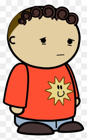 Sad Cartoon People 11, Buy Clip Art - Angry Character