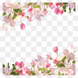 Realistic Spring Flowers Background, Spring, Flowers - Transparent Spring Flowers Png