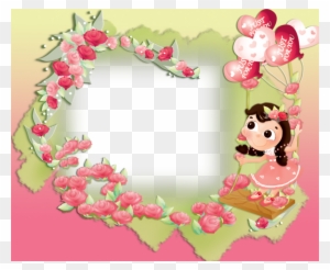 Imagens,templates,frames E Molduras Png E Psd Para - Happy Children's Day With Flowers
