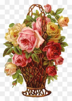 Http - //img-fotki - Yandex - Ru/get/6200/ - Victorian - Blumenkorb Flower Basket Paniers De Fleurs