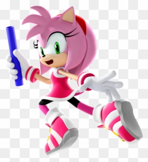 Sonic The Hedgehog Amy Rose Cosplay Costume Version - Amy Rose Olympic Games
