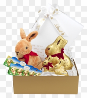 Easter Eggs 2015 Lindt Gold Bunny Family Hamper - Gift Basket