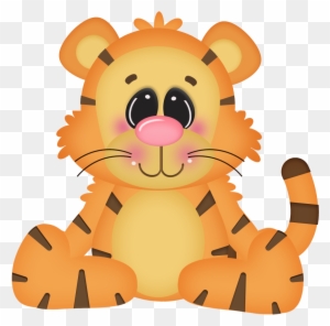 Baby Tiger Photo By Daniellemoraesfalcao Minus Fraldas - Desenho De Animais Em Png