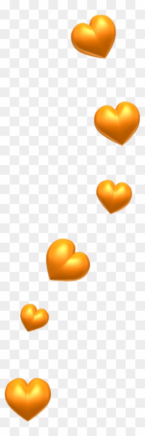 Сердечки - Gold Heart String Clipart