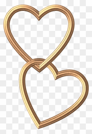 Attachment - 2 Hearts Intertwined Gold