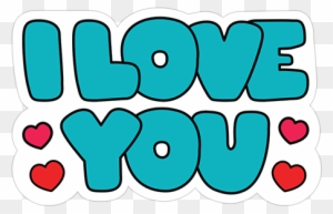 I Love You Stickers On Viber - Sticker