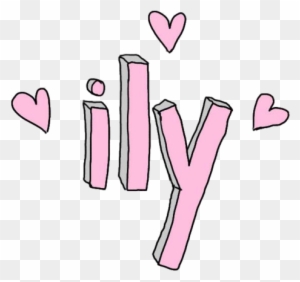 I Love You Ily Quotes Text Favim - Stickers Transparent
