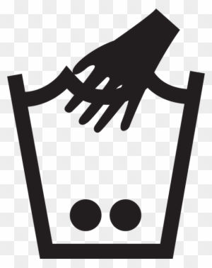 wash hands symbol hand