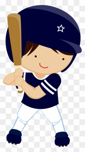 Say Hello - Baseball Girl Clipart
