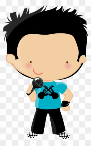 Say Hello - Boy Rock Star Clipart - Free Transparent PNG Clipart Images  Download