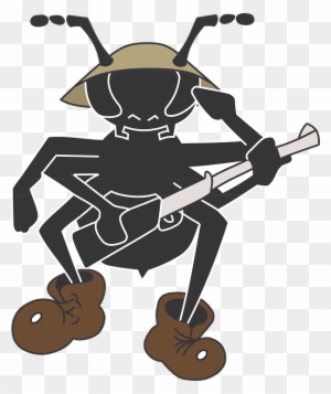 Army Cartoon 8, Buy Clip Art - Ant Soldier Clipart