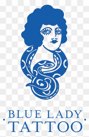 Blue Lady Melbourne - Blue Lady Tattoo - Free Transparent PNG Clipart ...