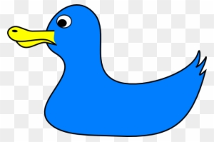 Blue Duck Clip Art At Clker - Herb