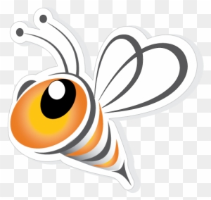 Buzzing Bee Clipart - Bee Buzz
