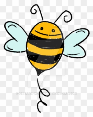 Cute Bee For Children By Cherryfactory On Deviantart - Cute Bee Drawing