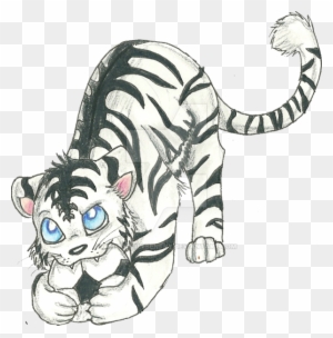 Chibi Soccer Tiger By Whitewolfsentry On Deviantart - Anime Tiger Drawings