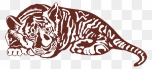 Tiger Clipart Tiger Cub - Clip Art Tiger Cub
