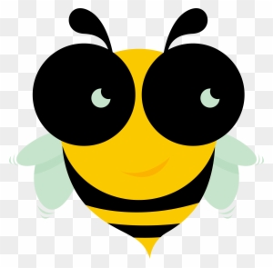 Apidae Apitoxin Honey Bee Icon - Bumble Bee With Big Eyes