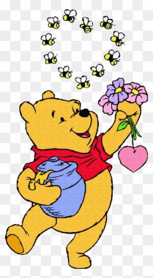 Para Ver Más Imágenes Y Bajar La Música, Aquí - Valentines Day Winnie The Pooh