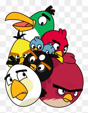 Free Icons Png - Angry Birds Game Characters