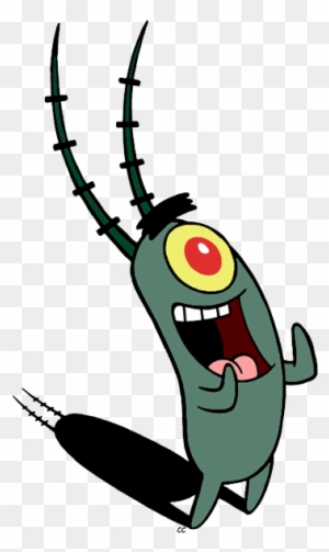 About - Spongebob Plankton Clipart