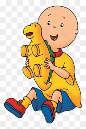 Caillou Pushing Rosie In A Stroller - Caillou: Größer Werden Mit