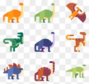 Dinosaur Collection - Dinosaur Icon Set