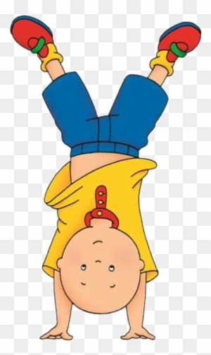 Caillou Pushing Rosie In A Stroller - Caillou: Größer Werden Mit