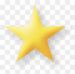 Star Clipart And Animated Graphics Of Stars Rh Webweaver - 3d Yellow Star Png
