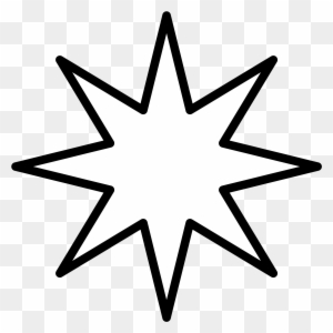 Bethlehem Star Template - Bethlehem Star Clipart - Free Transparent PNG