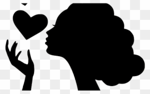 Ladies Silhouette Clip Art - Woman Face Silhouette